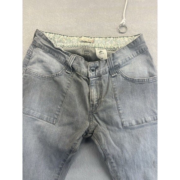 Levis 542 Low Straight Retro Patch Flap Pocket Gray Women Jeans 8 M WPL 423 - Picture 3 of 13